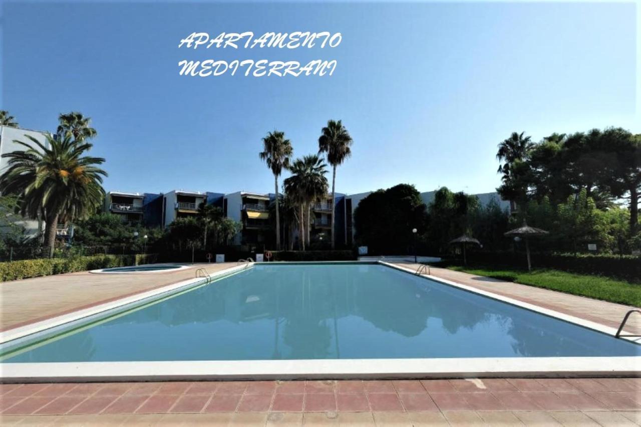 Apartamiento Mediterrani,Vistas Al Mar,Piscina! Villafortuny Luaran gambar